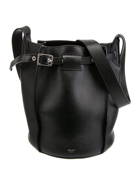 Celine Leather Big Bag Bucket 